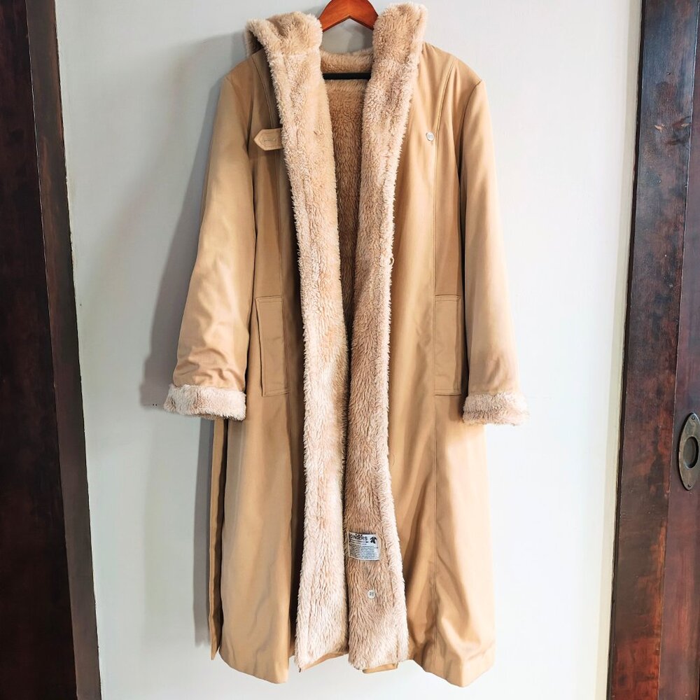 Vintage Hooded Long Coat - Picture 11 of 13